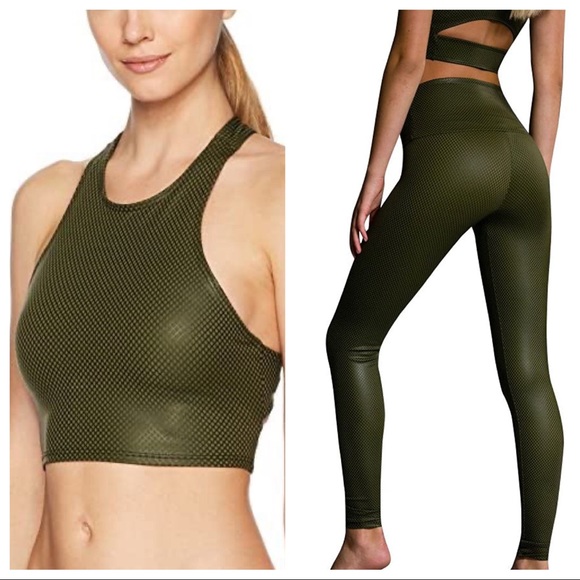 Onzie Pants - onzie 2 piece set high waist crop bra